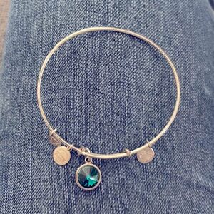 Birthstone charm bracelet by Alex and Ani